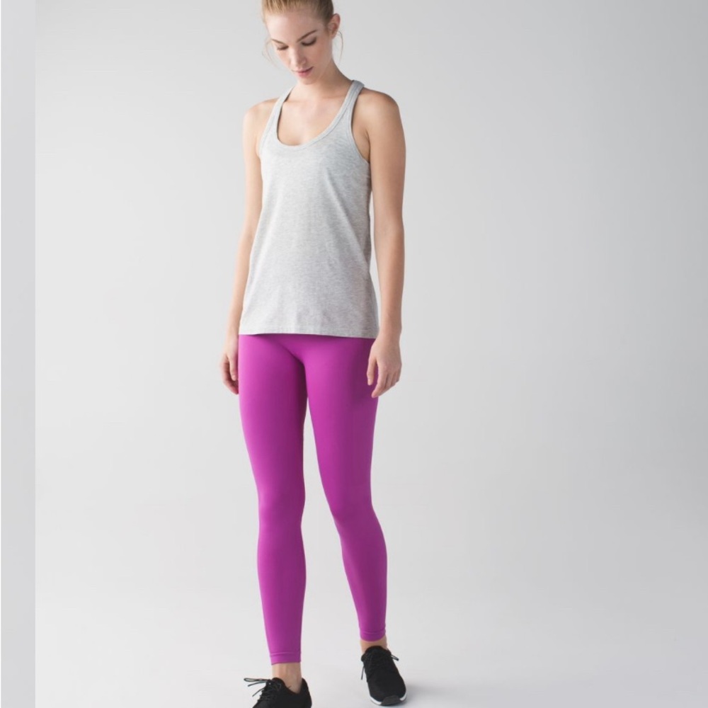 Lululemon Zone In Tight Violet Leggings
